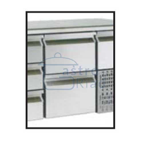 Zobraziť tovar: Zásuvkový set 2x1/2 k chladiacim stolom, ZS-1212 SS/ H850